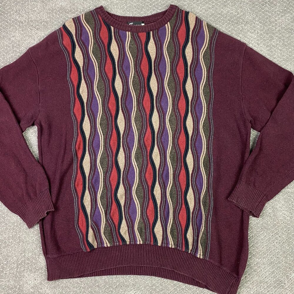 Vintage Tosani Canada 2XL XXL Men's Sweater